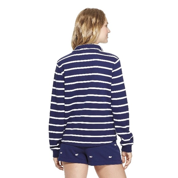 Vineyard Vines fr Target striped 1/4 zip pullover - Picture 3 of 7